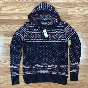 American Eagle men’s sweater hoodie XS NWT